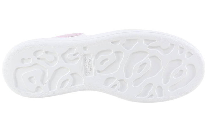 (WMNS) Alexander McQueen Oversized Low-Top Sneakers 'White Pink Purple' 697103WIBNH9859 #