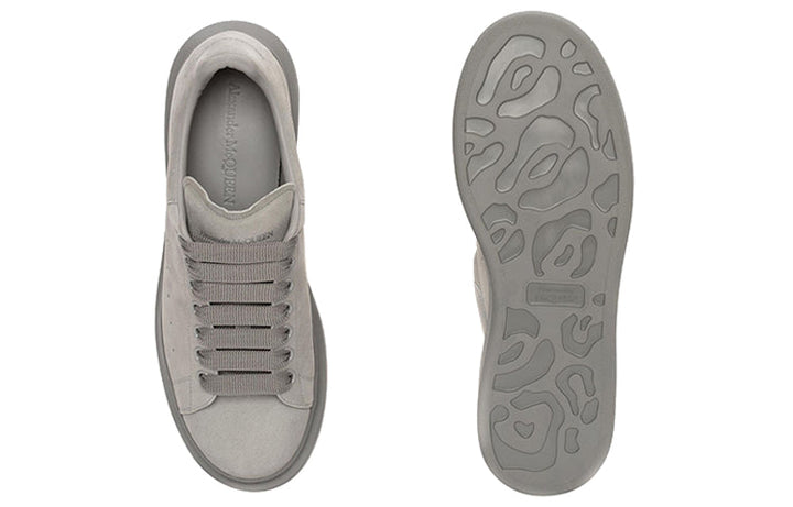 Alexander McQueen Oversized Sneaker 'Grey Suede' 553680WHV671716 #