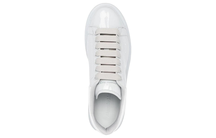 (WMNS) Alexander McQueen Oversized Low-Top Sneakers 'Grey White' 697102W4T911806 #