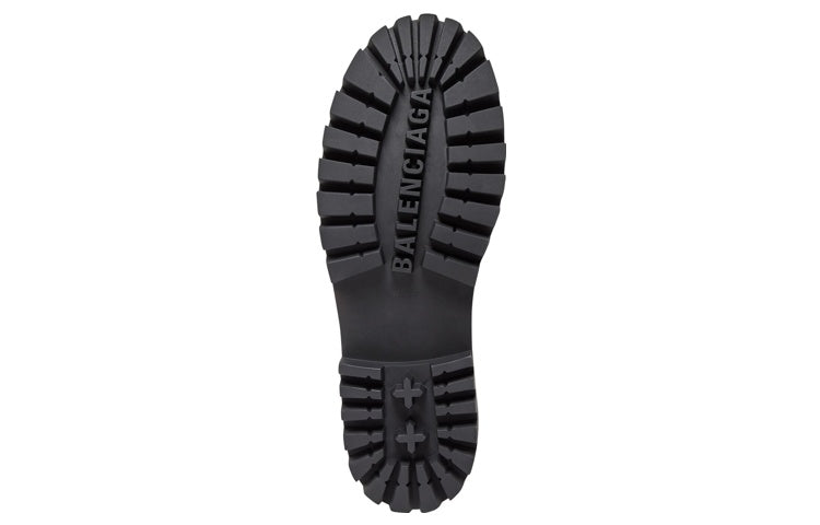 Balenciaga Sergent 20mm Derby 'Black' 701393WBD401000 #