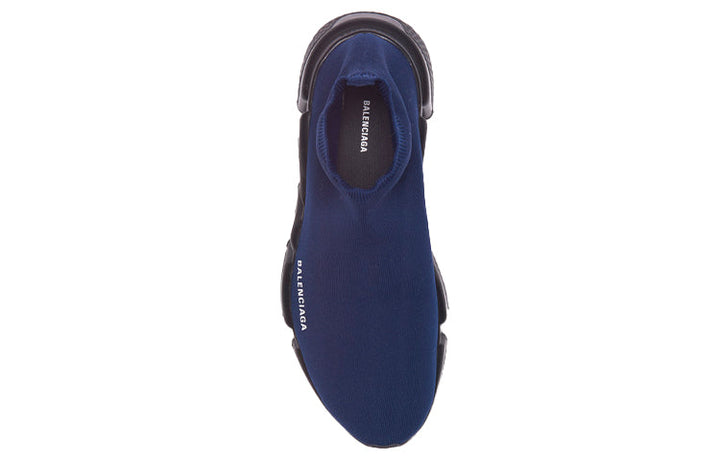 Balenciaga Speed Trainer High 'Dark Navy' 2019 585009W05G04103 #