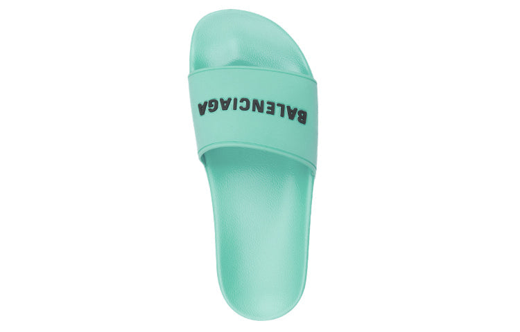 (WMNS) Balenciaga Pool Slides 'Mint' 565547W1S803410 #