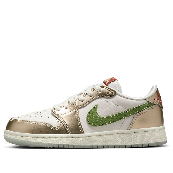 (GS) Air Jordan 1 Retro Low OG 'Chinese New Year - Year of the Dragon' FQ6593-100 #